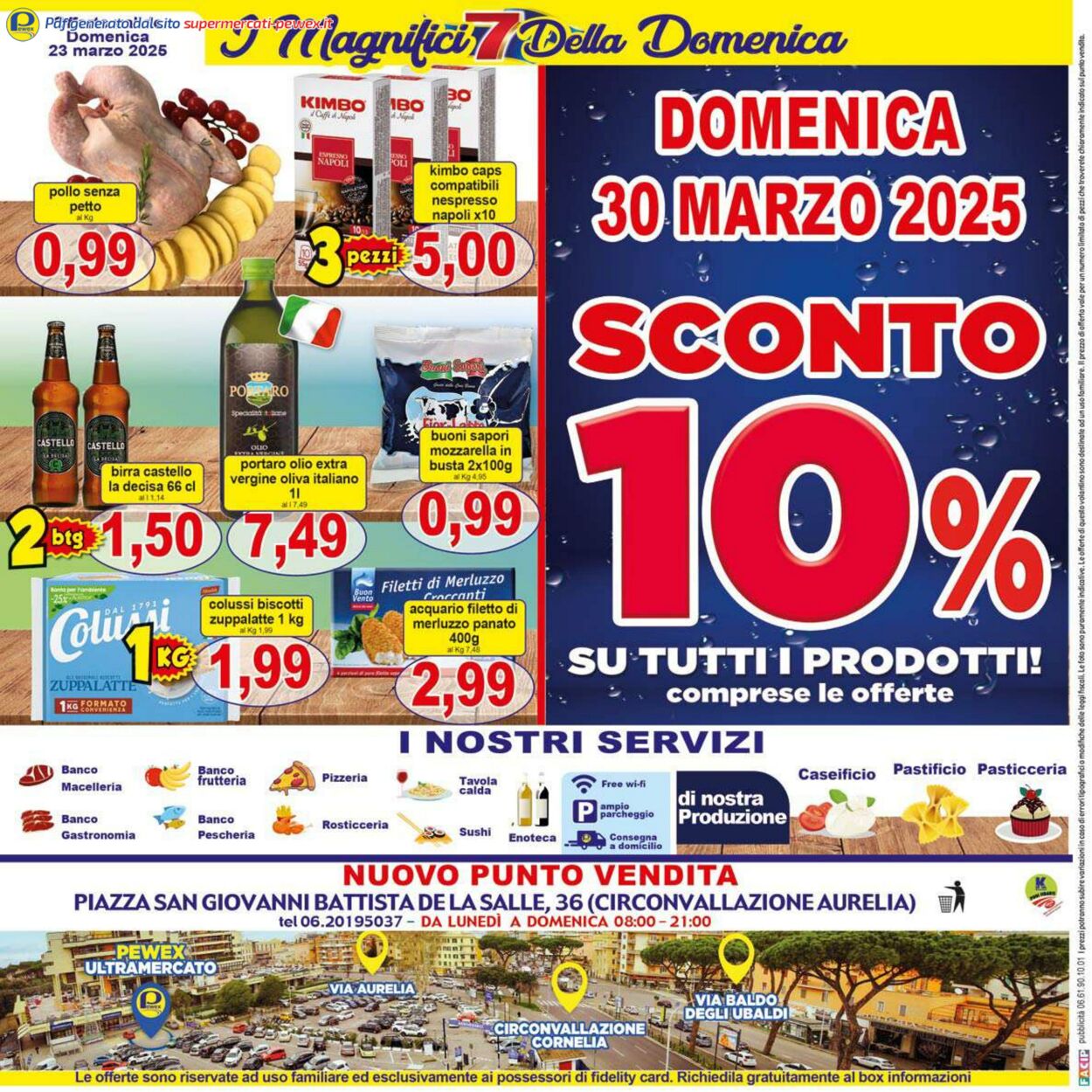 pagina volantino pewex