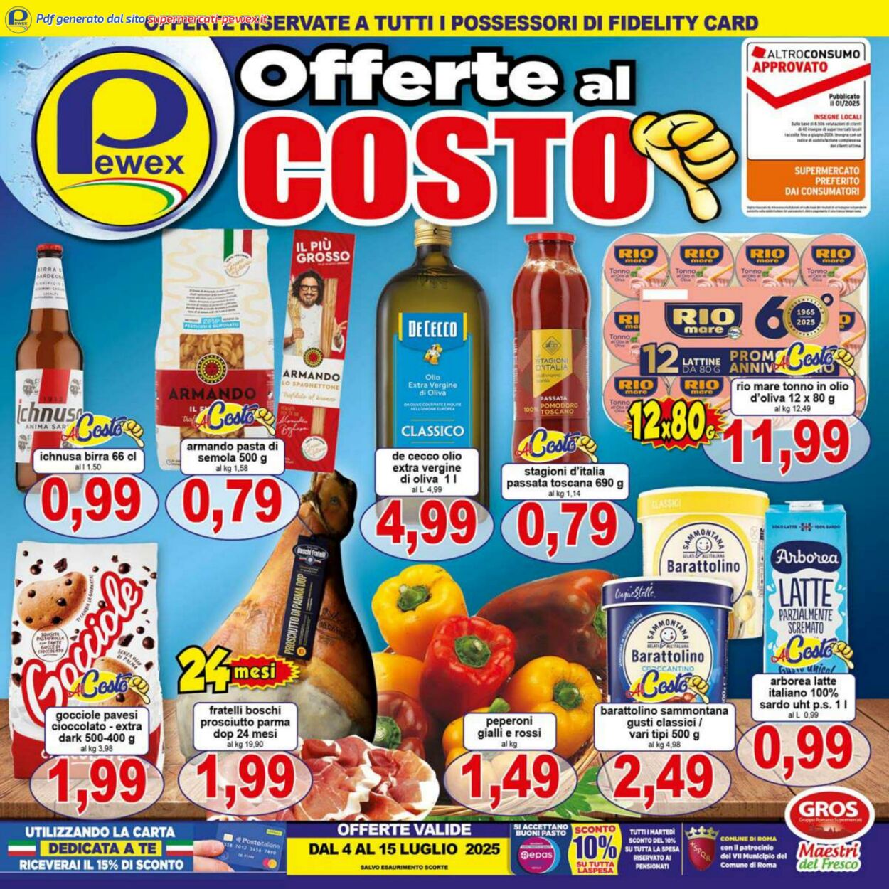 volantino pewex