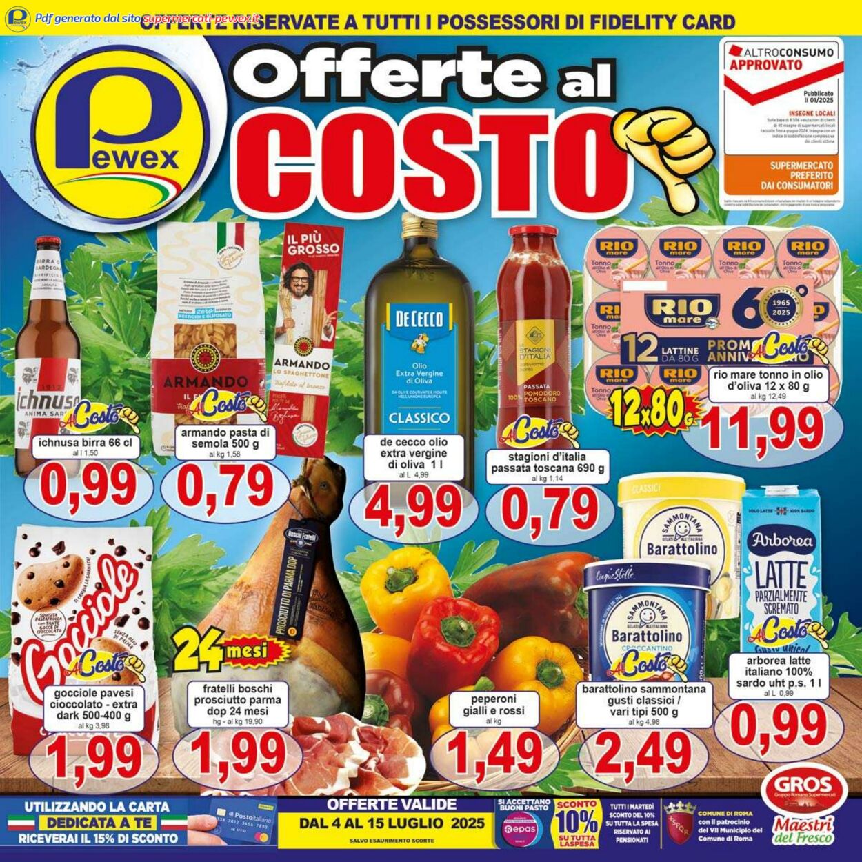 volantino pewex