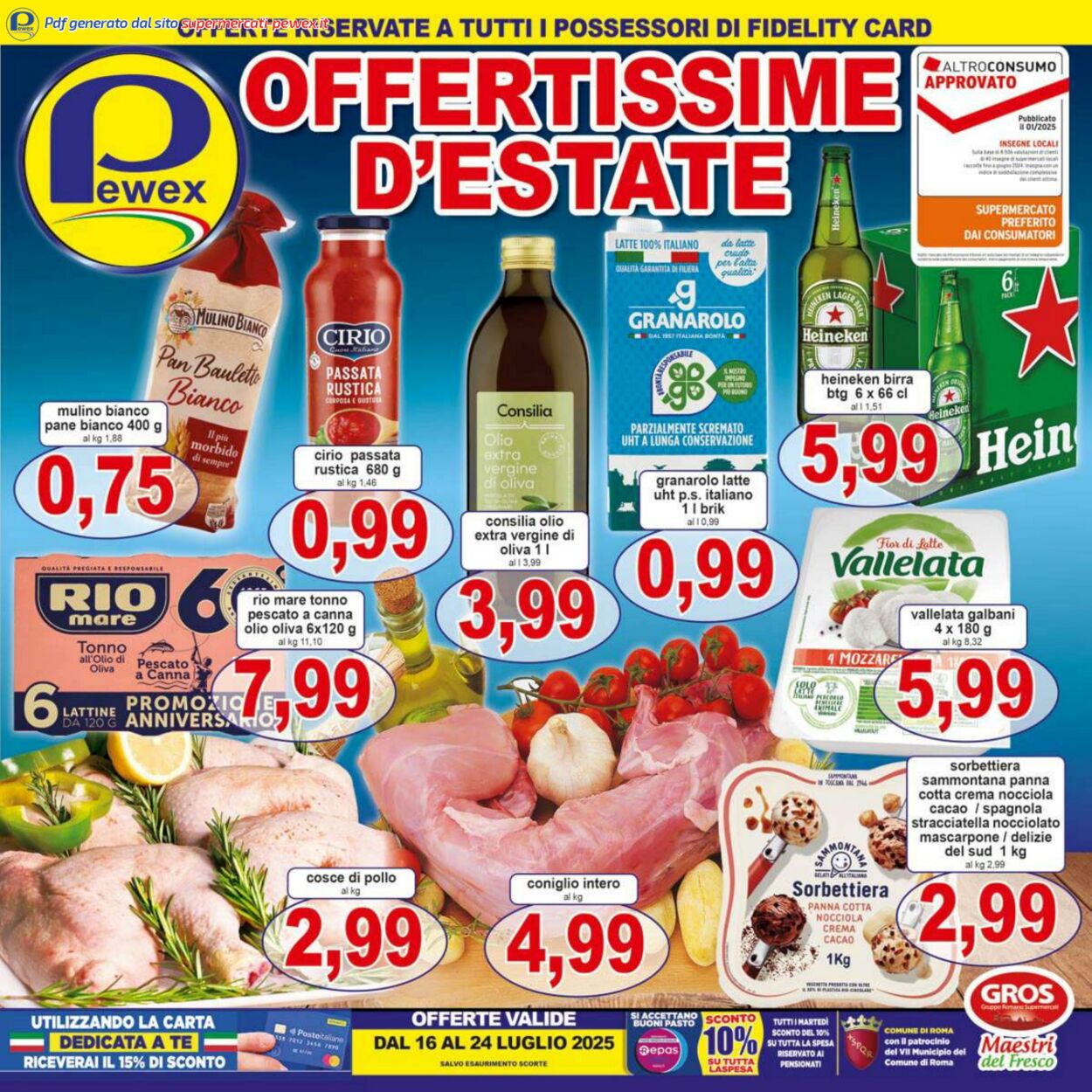 volantino pewex