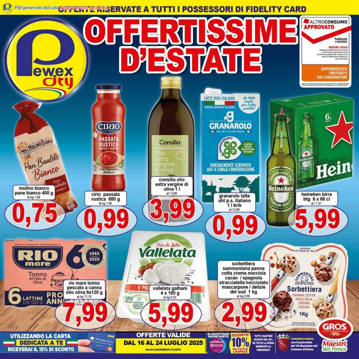 volantino pewex