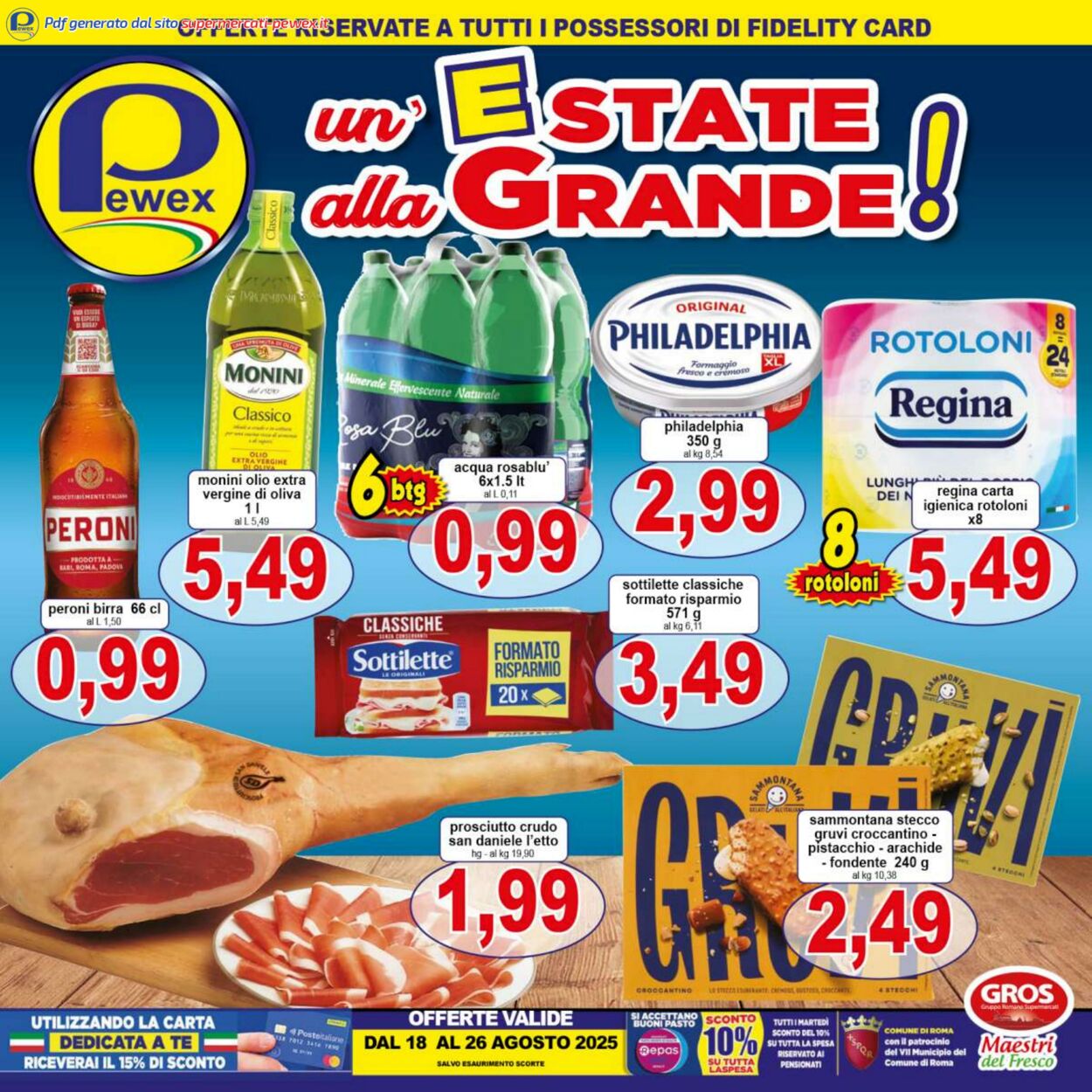 volantino pewex