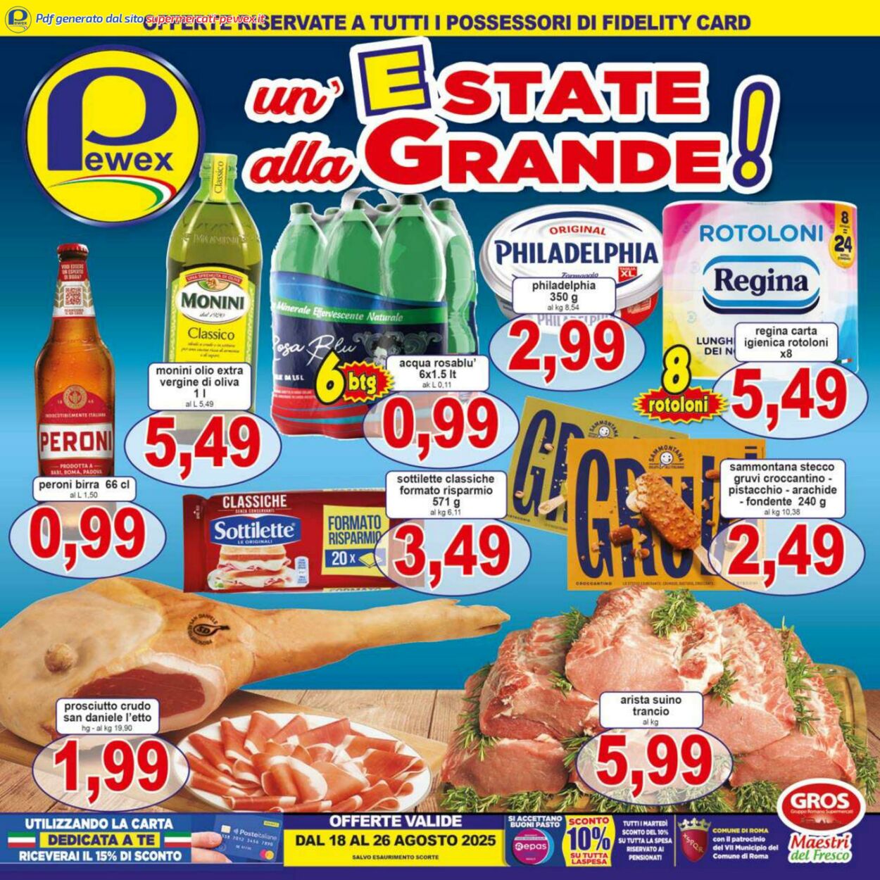 volantino pewex