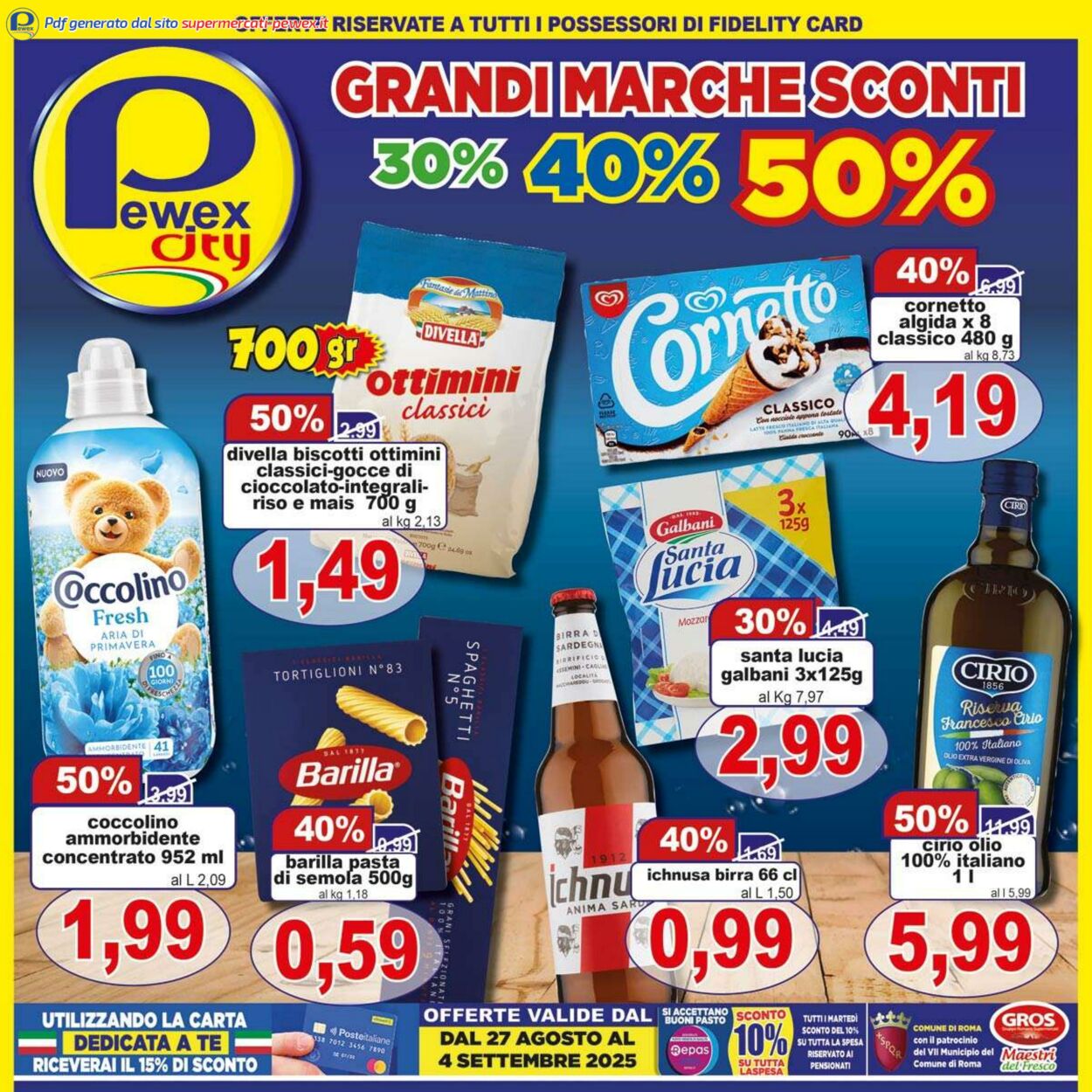 volantino pewex