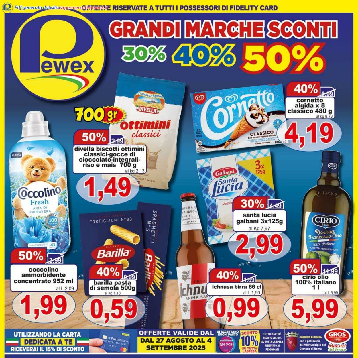 volantino pewex