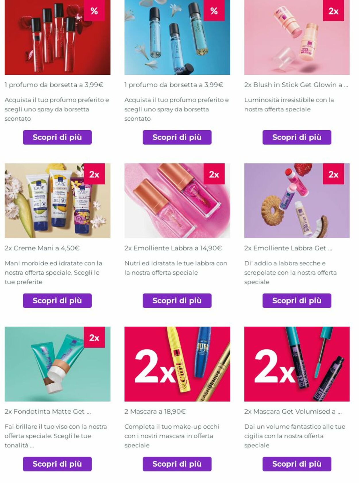 volantino avon