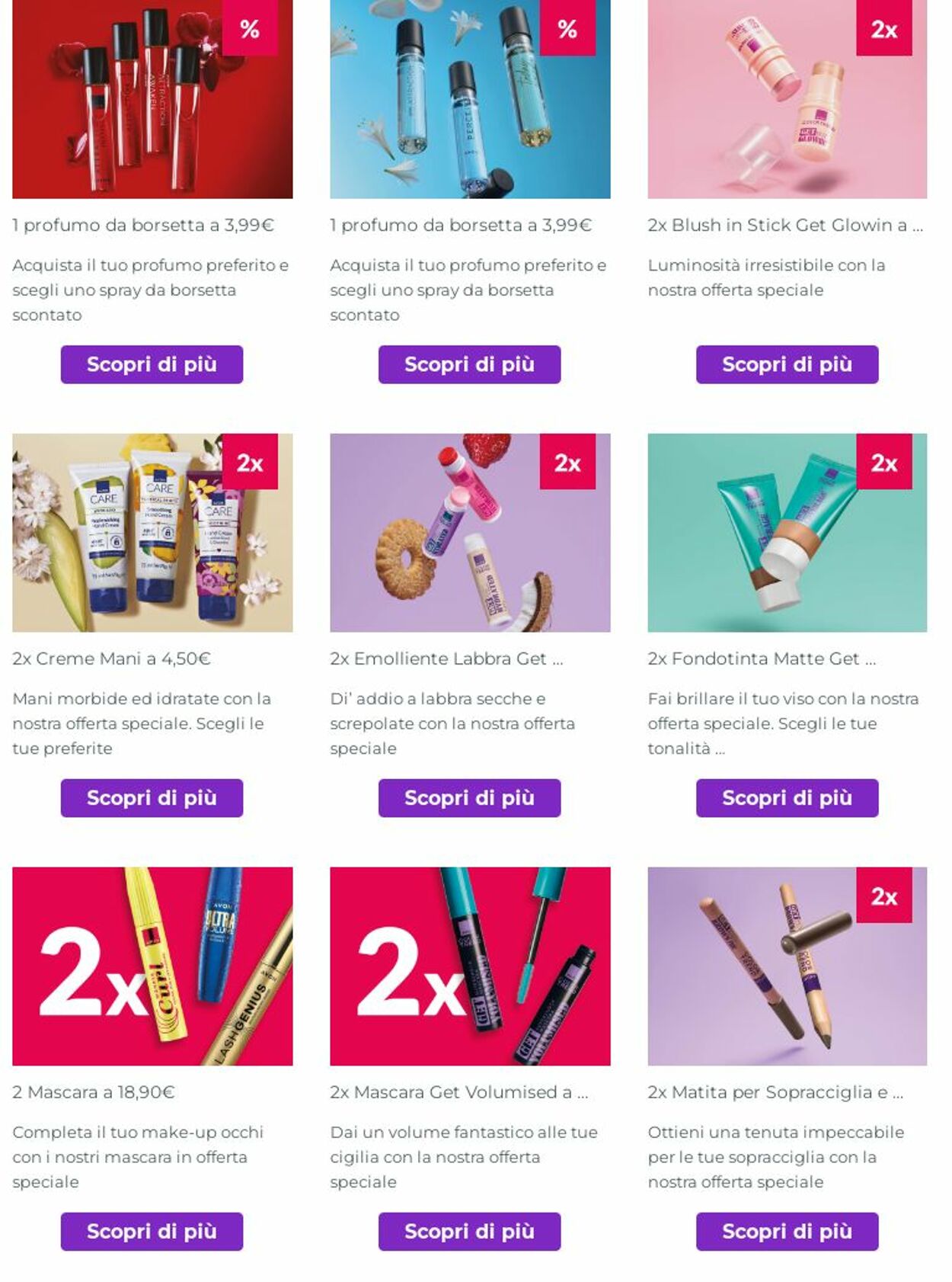 volantino avon