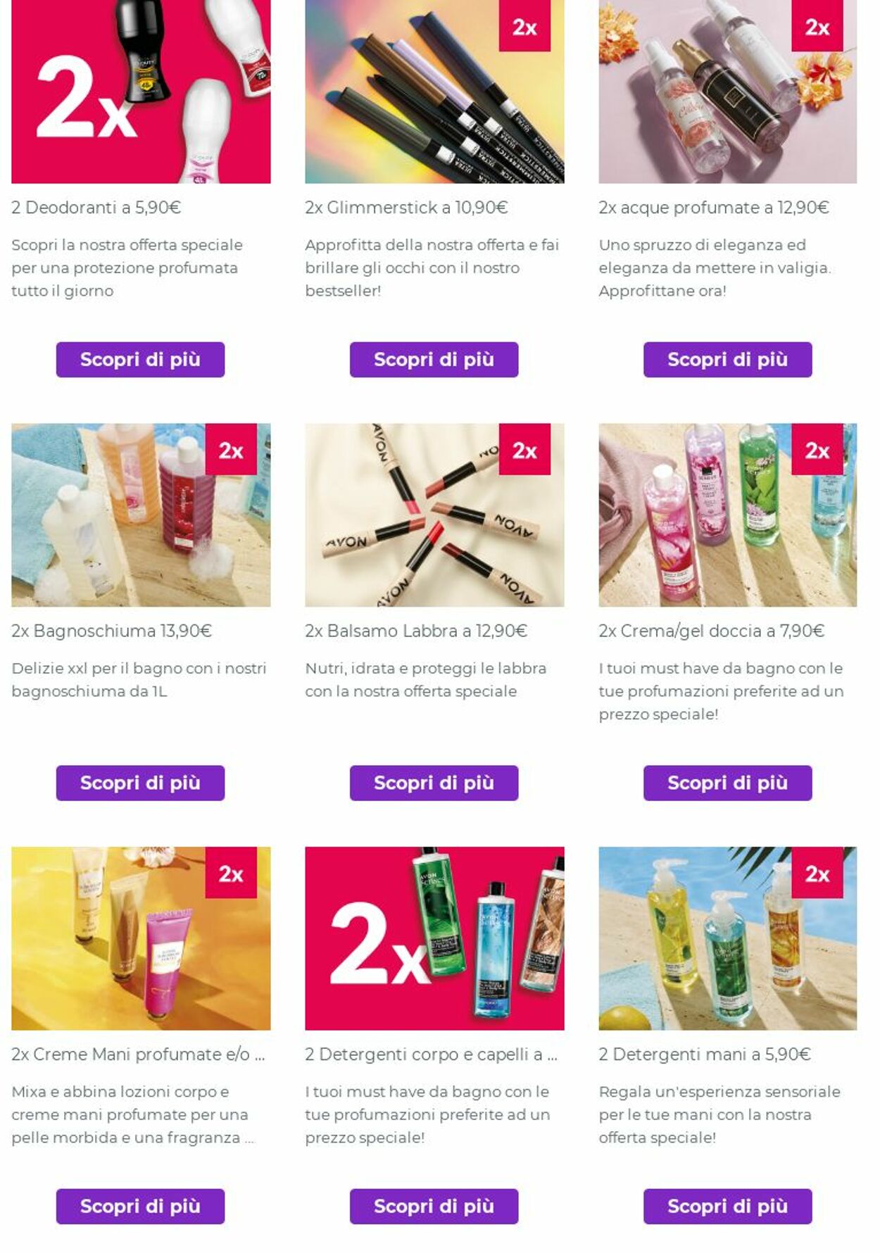 volantino avon