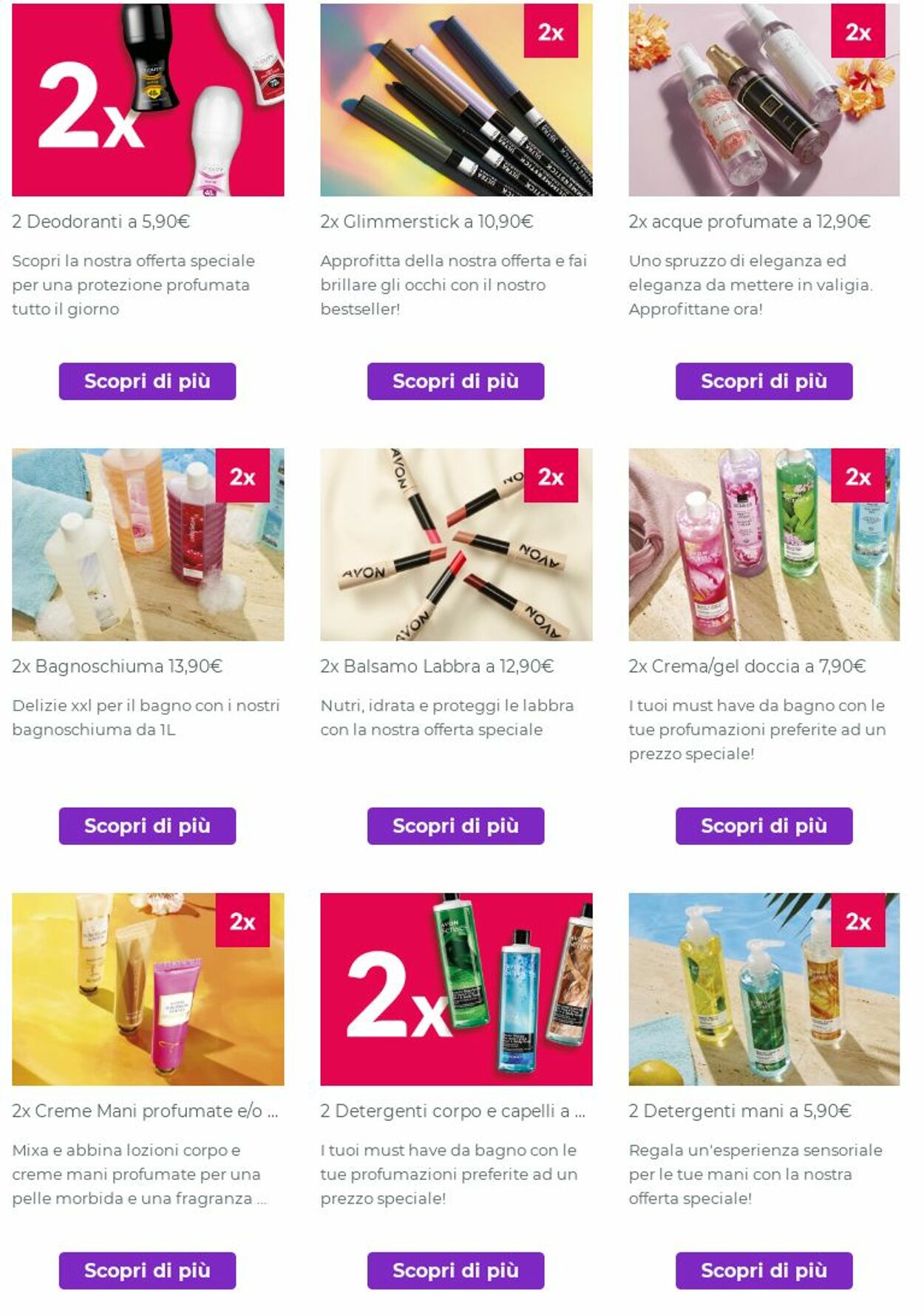 volantino avon