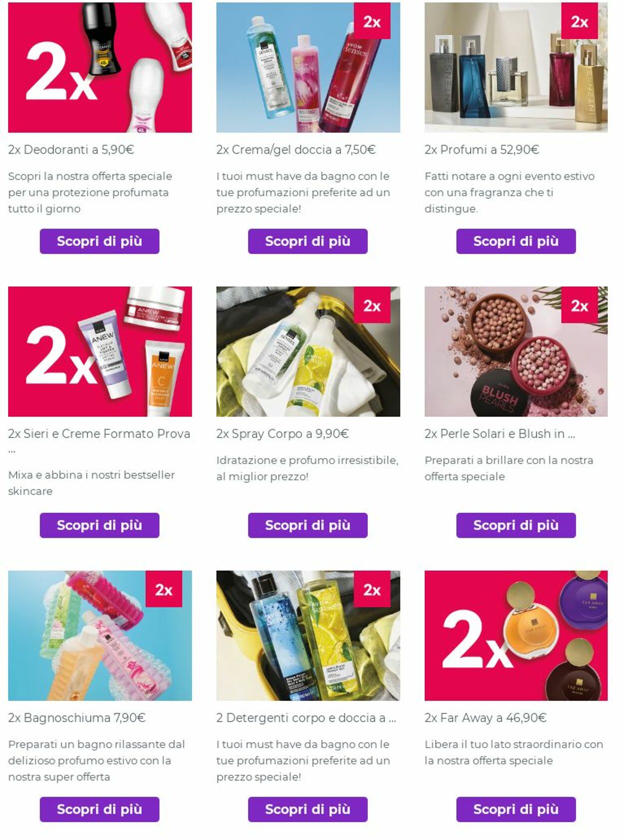 volantino avon