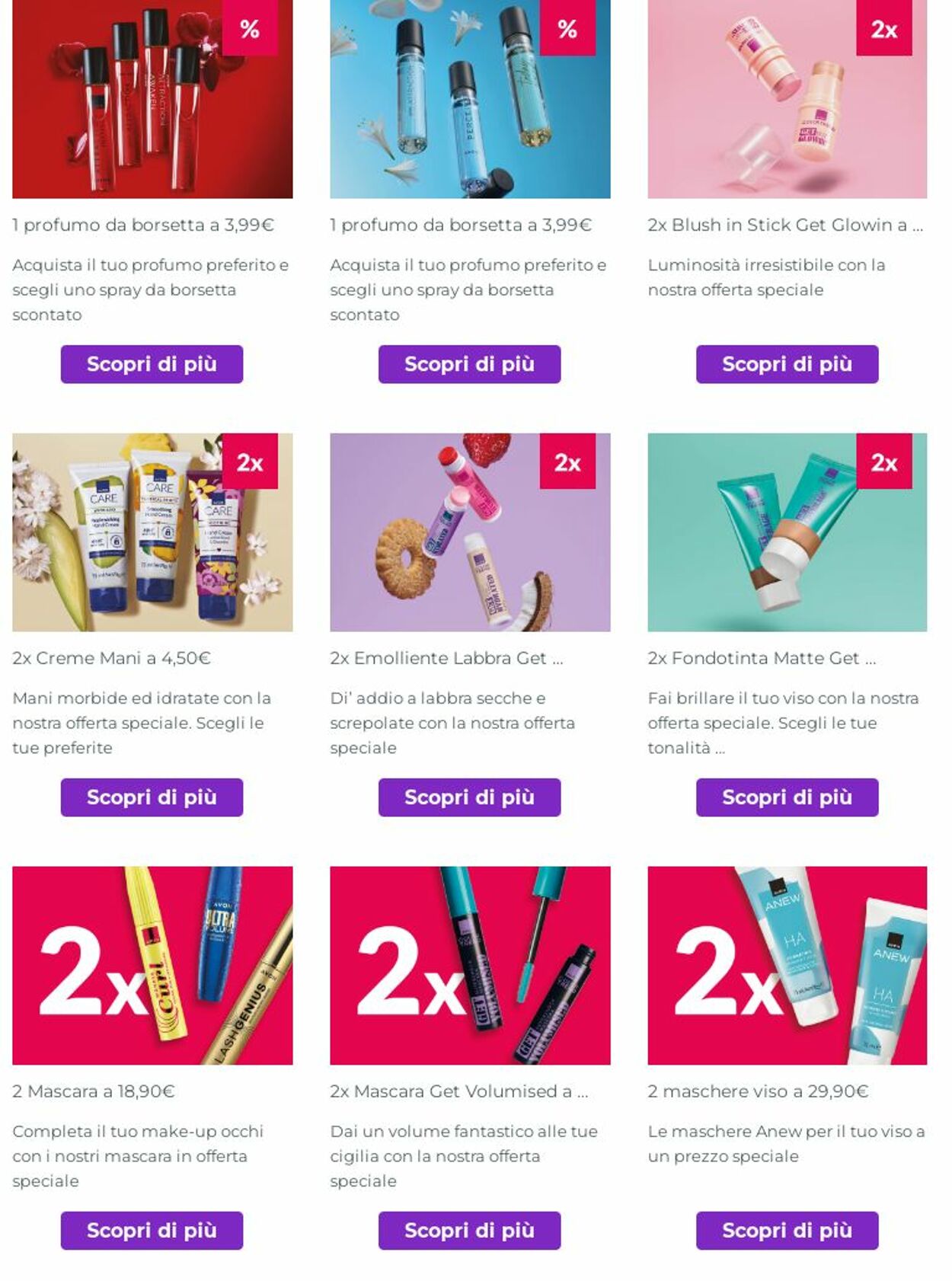 volantino avon