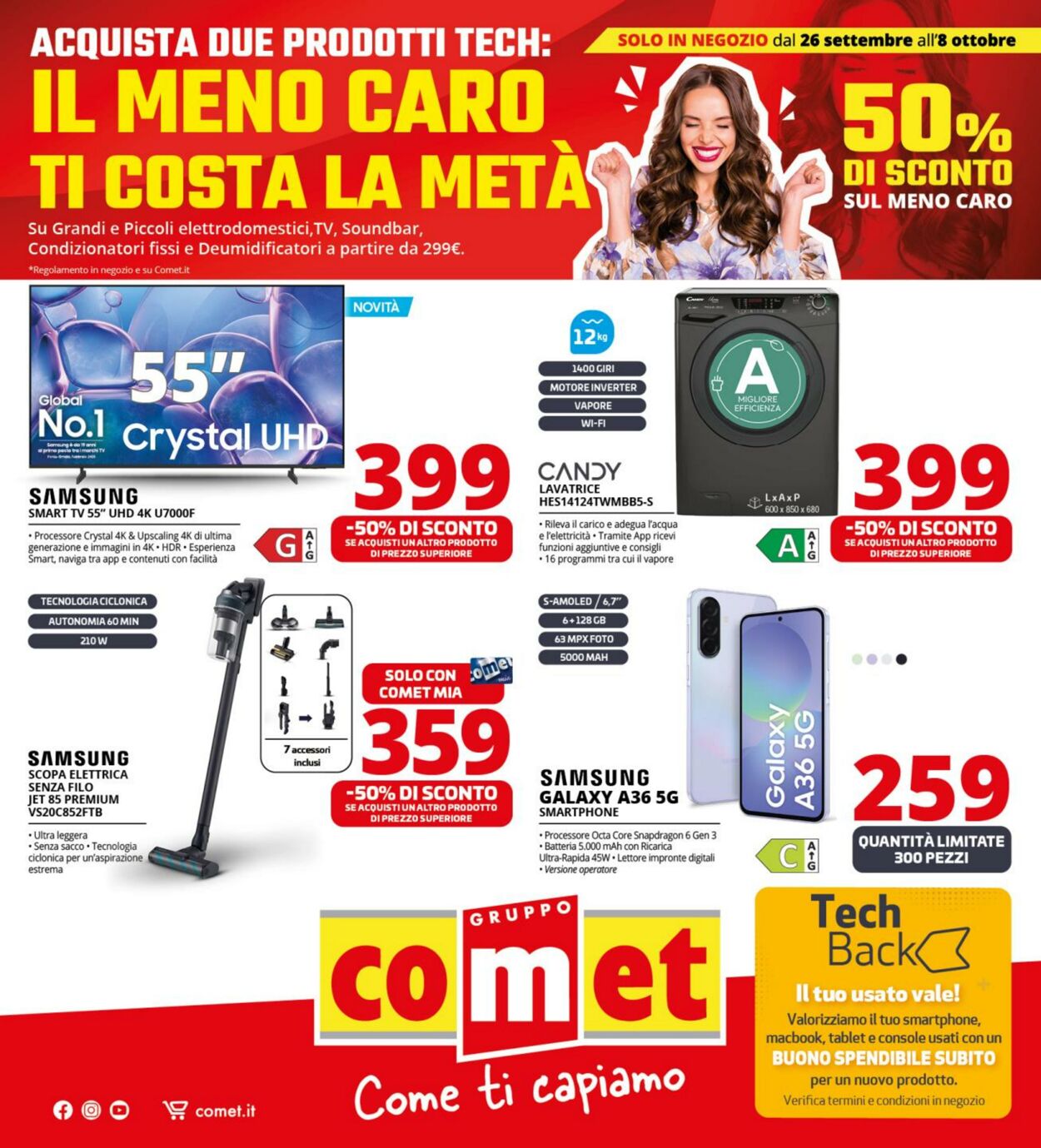 volantino comet