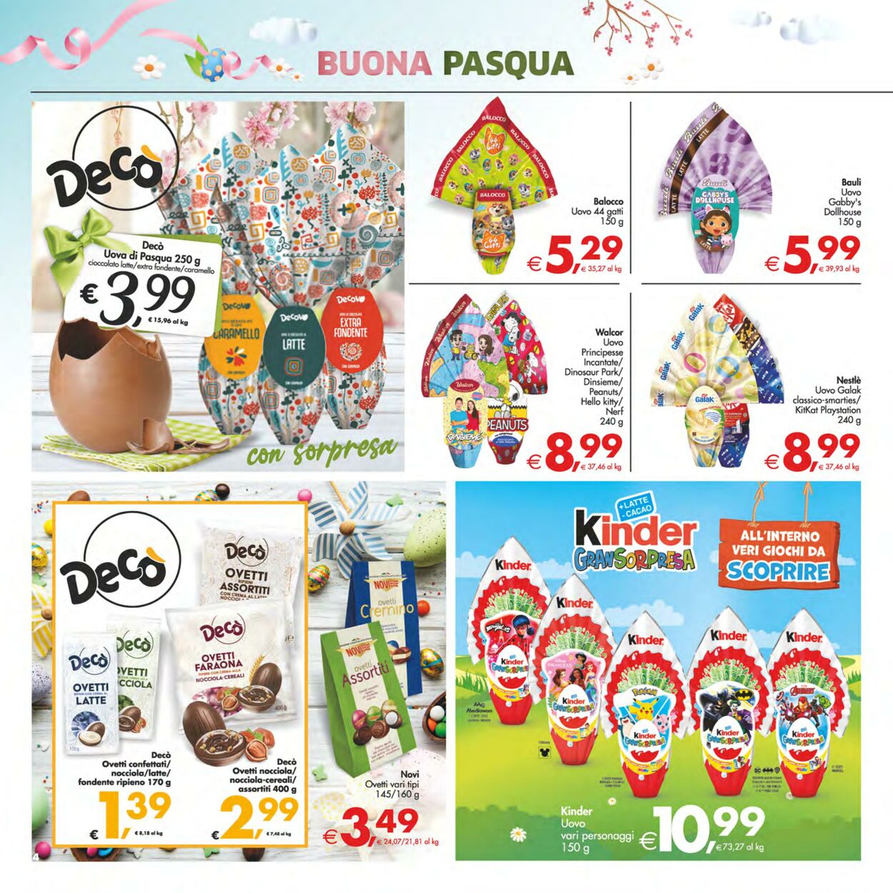 pagina volantino deco