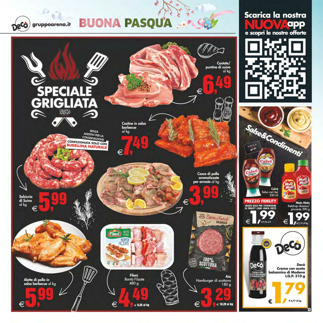 pagina volantino deco
