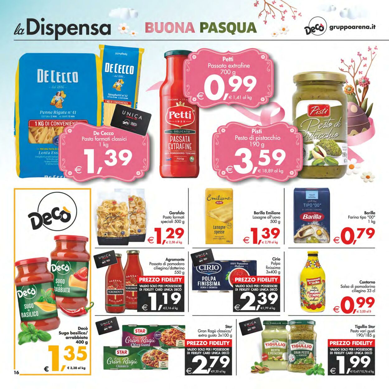 pagina volantino deco