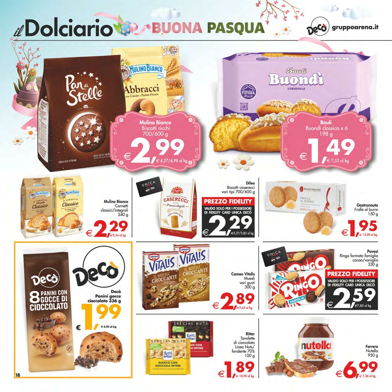 pagina volantino deco