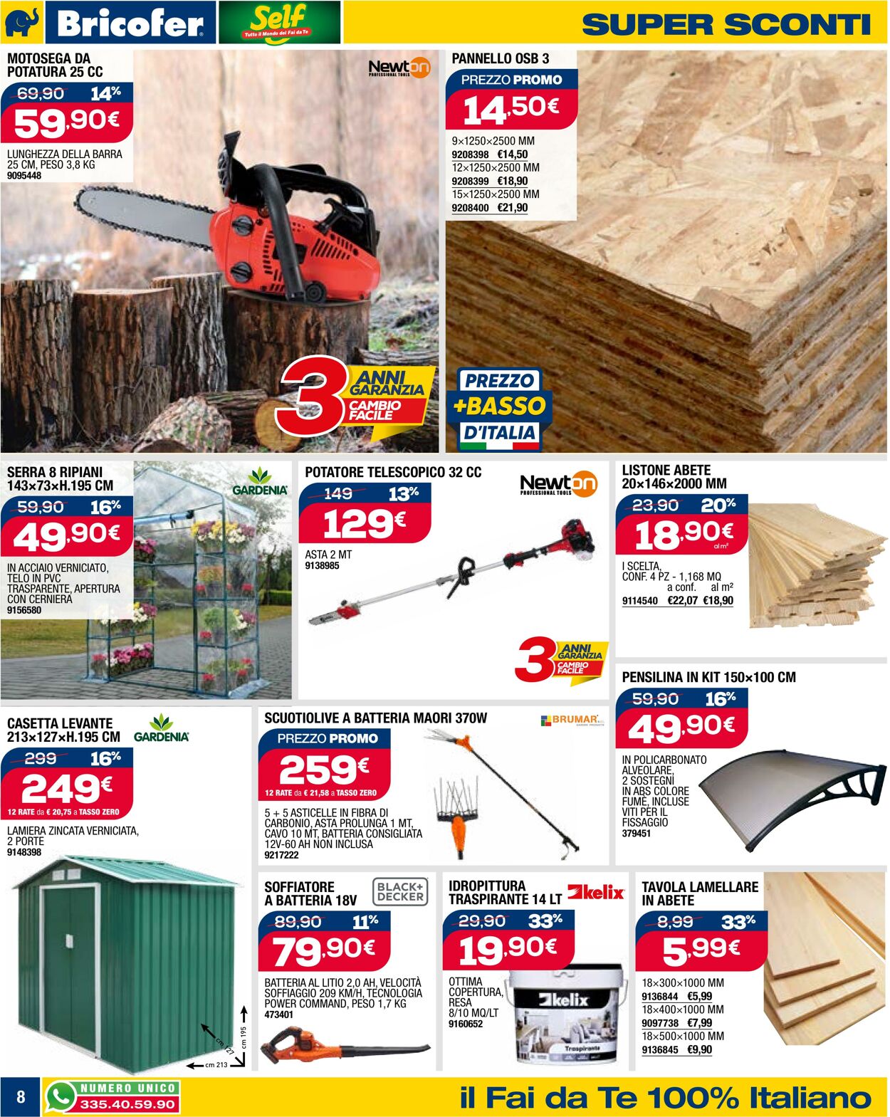 pagina volantino bricofer