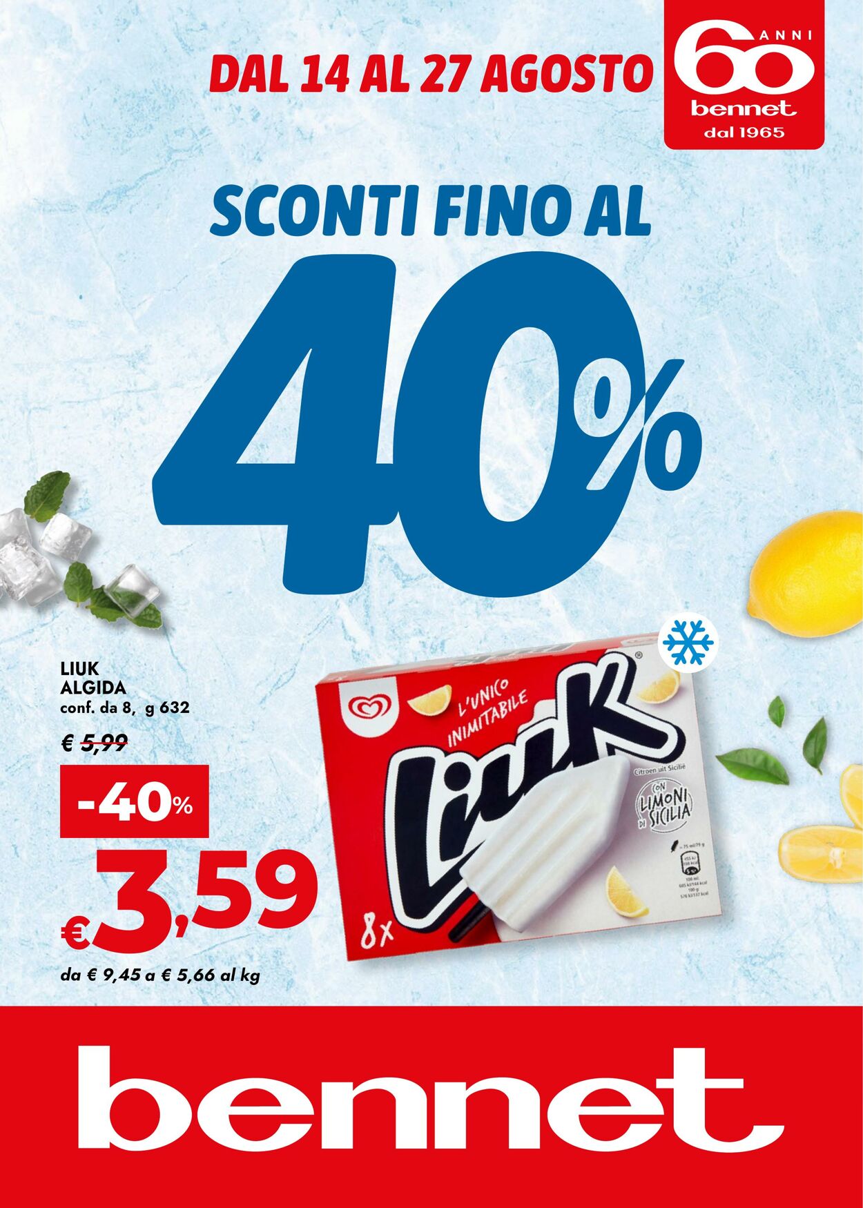 volantino bennet